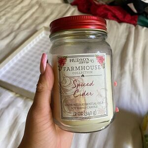 Spiced Cider fall farmhouse candle🐚🌸